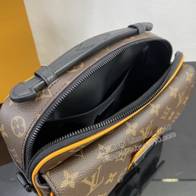 Lv路易威登2023專櫃新款S Lock郵差包 LV老花男士單肩斜挎包 M45806 M46688 ydh5204